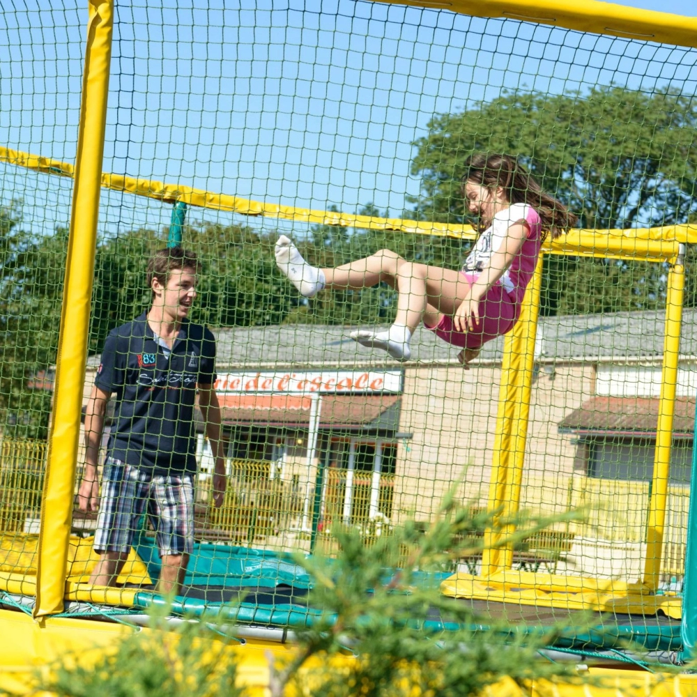Trampolines géants